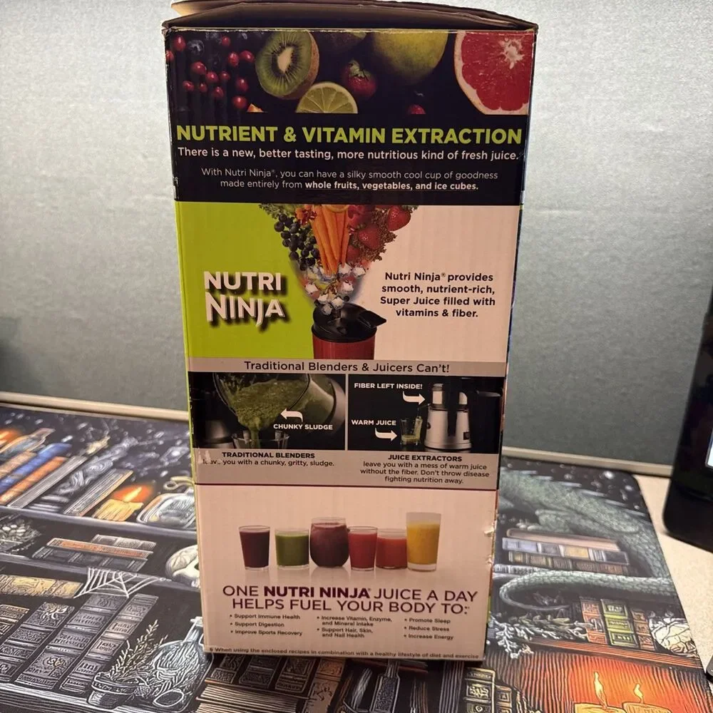 New Nutri Ninja Professional Blender Nutrient Extractor 900W BL456 69